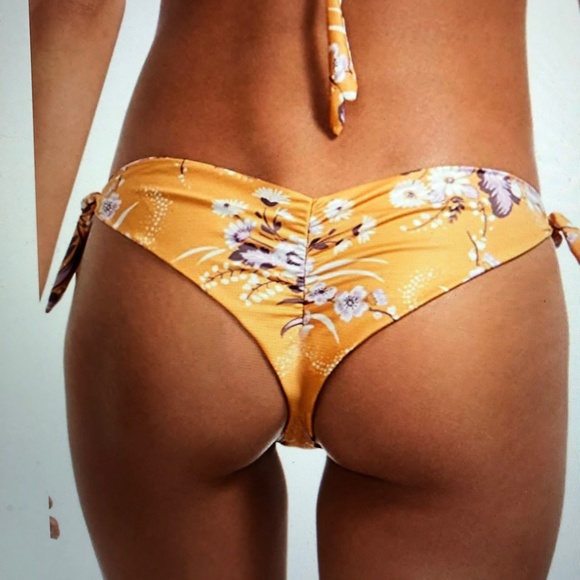 Vitamin A Gidget Tie-Side Bikin Bottom size S - Picture 4 of 4